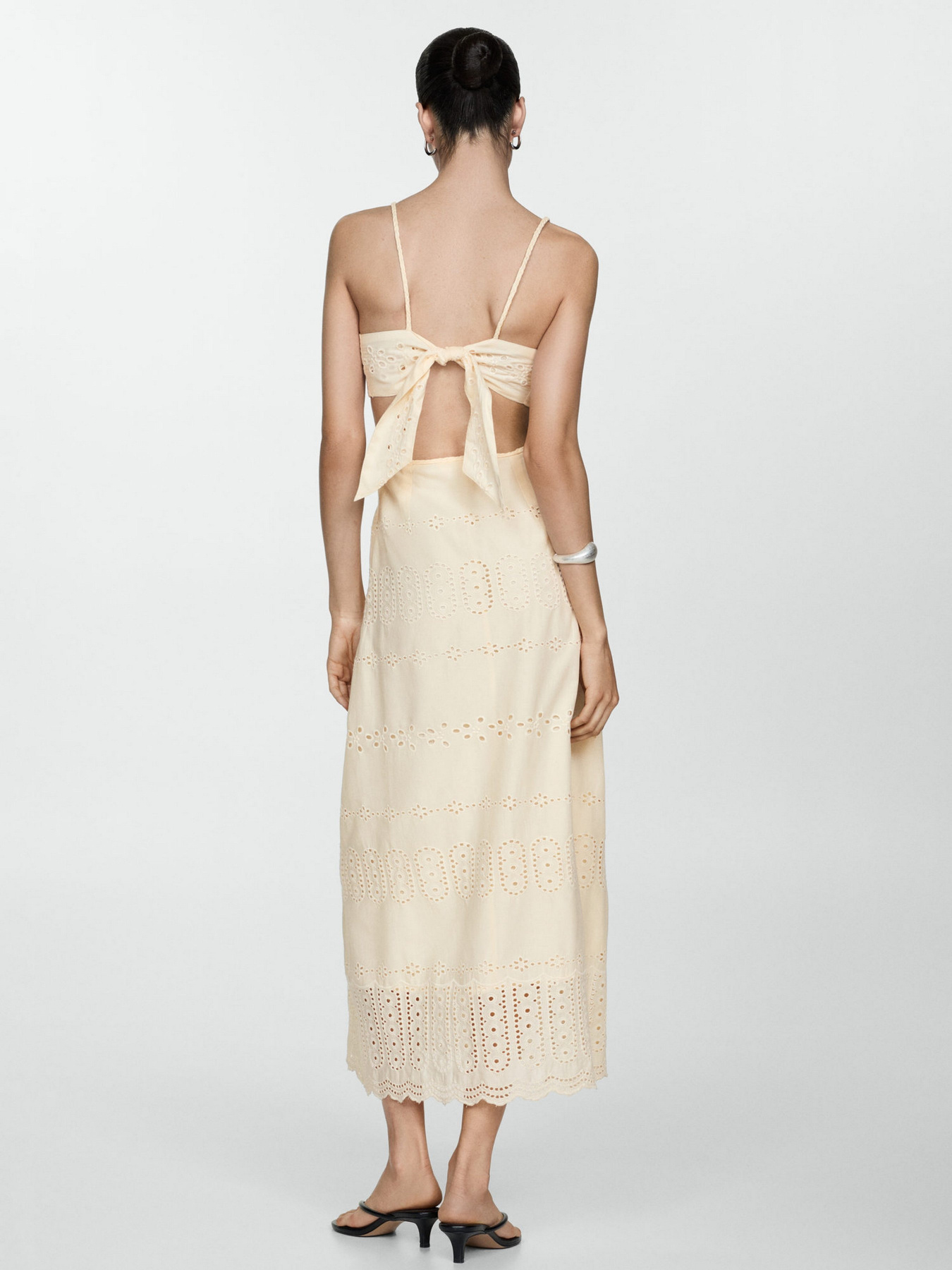 Платье миди MANGO модель 77040361_5 Фото