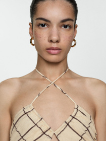 Платье миди MANGO модель 77070360_5 Фото