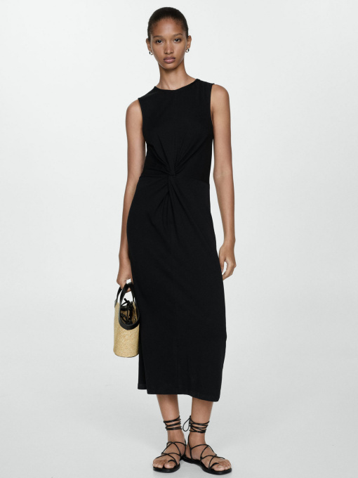 Платье миди MANGO модель 77000368_99 Фото