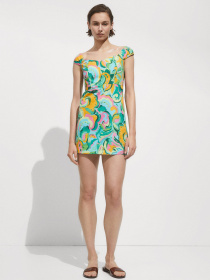 Платье мини MANGO модель 77010353_43 Фото