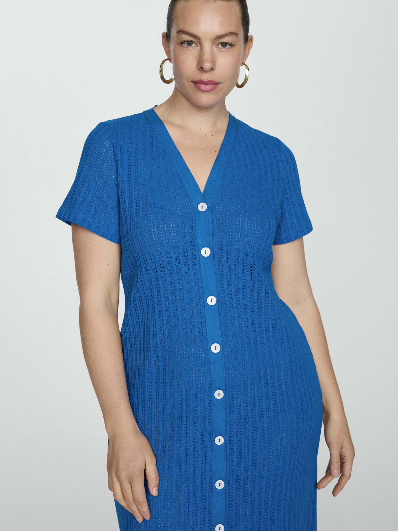 Платье миди MANGO модель 77010366_52 Фото