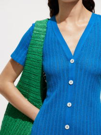 Платье миди MANGO модель 77010366_52 Платье миди MANGO модель 77010366_52 Фото