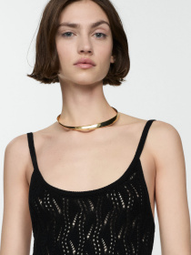 Платье макси MANGO модель 77030368_99 Фото