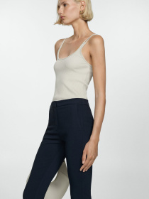 Брюки классические MANGO модель 77060608_56 Фото