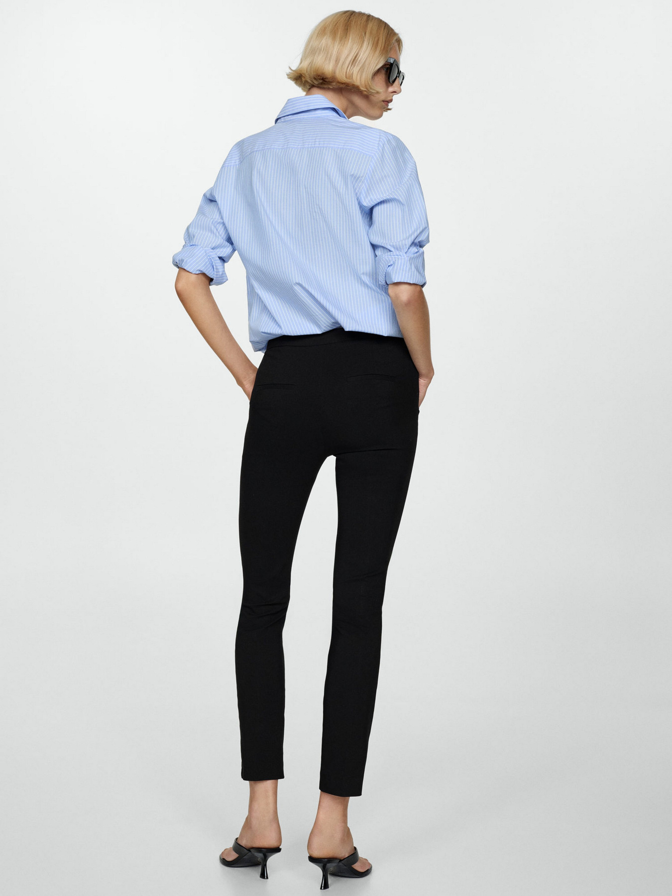 Брюки классические MANGO модель 77060608_99 Фото