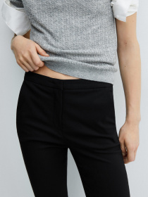 Брюки классические MANGO модель 77060608_99 Фото