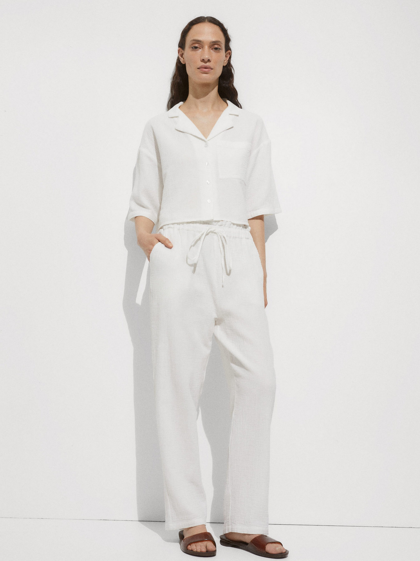 Повсякденні штани MANGO модель 77070349_2 Фото