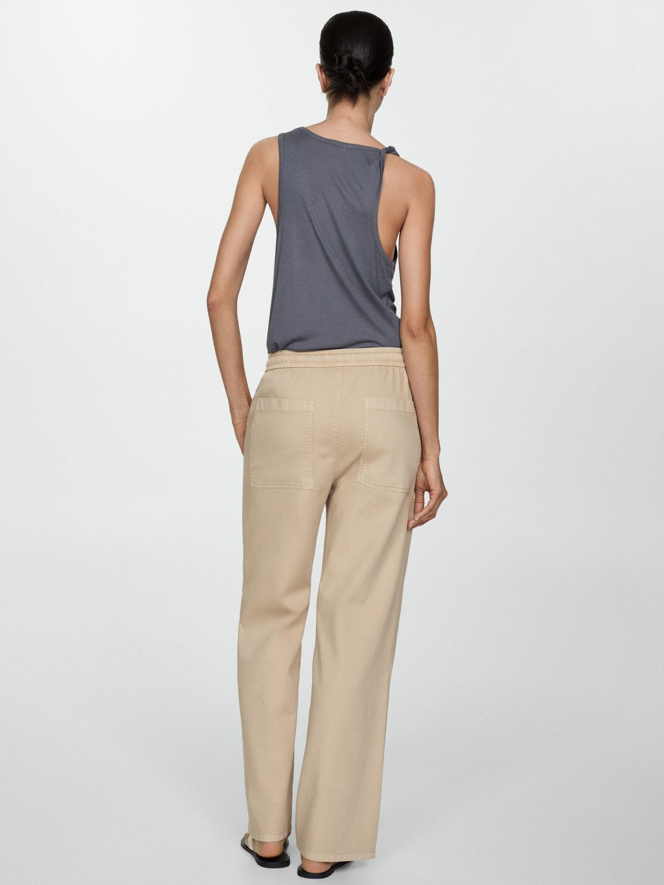 Брюки повседневные MANGO модель 77070359_7 Фото