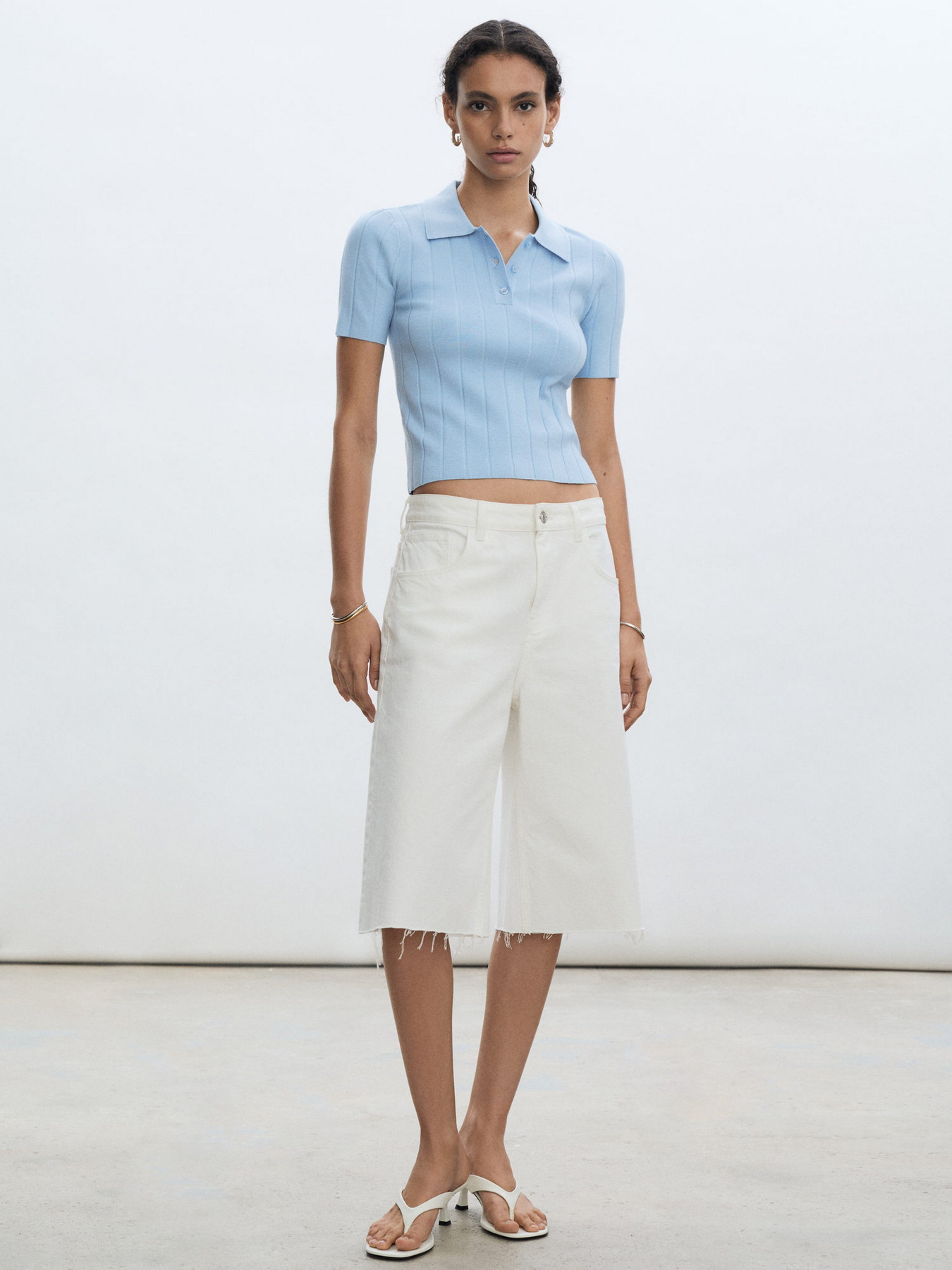 Поло MANGO модель 77052928_50 Поло MANGO модель 77052928_50 Фото