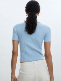 Поло MANGO модель 77052928_50 Поло MANGO модель 77052928_50 Фото