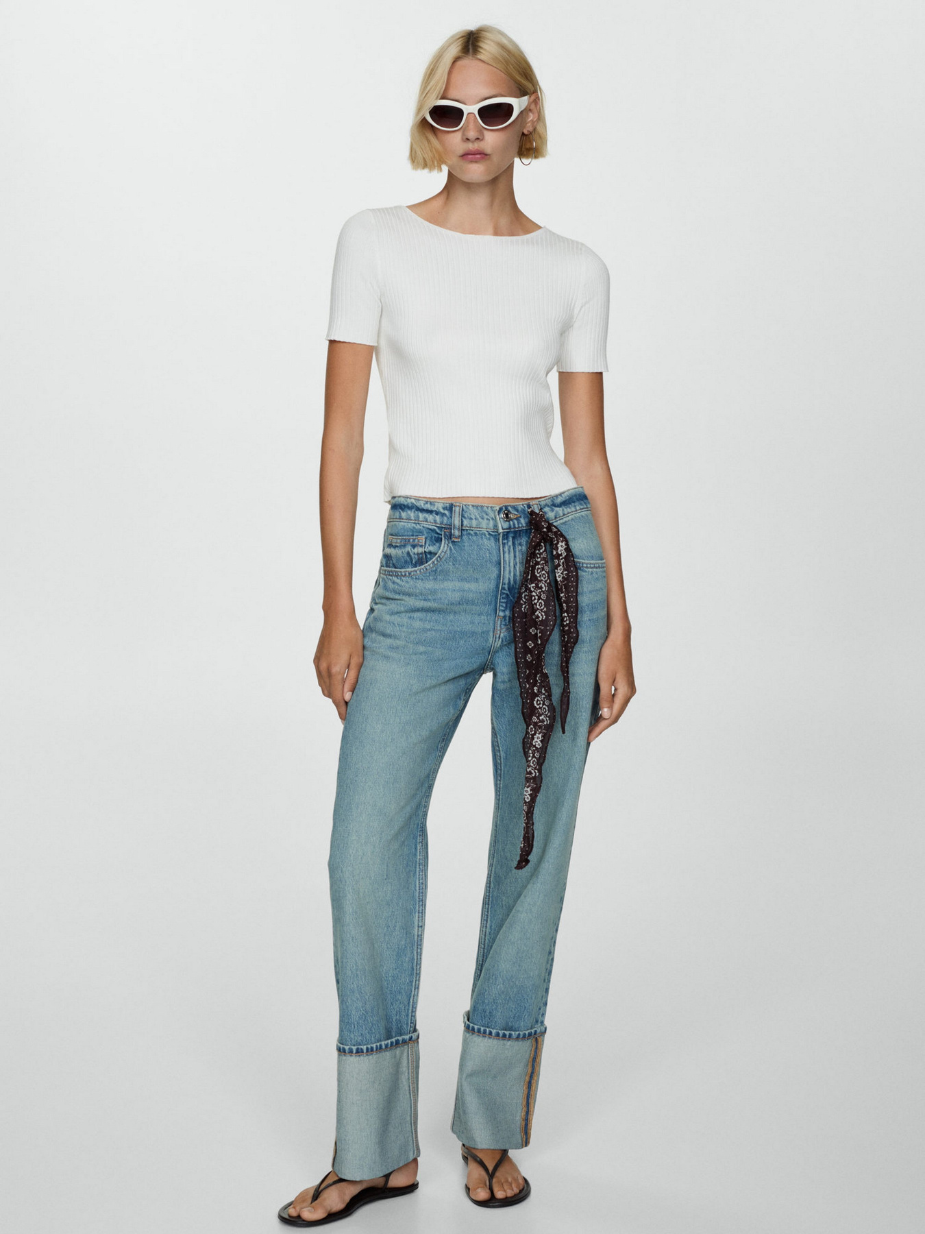 Футболка MANGO модель 77054034_2 Фото