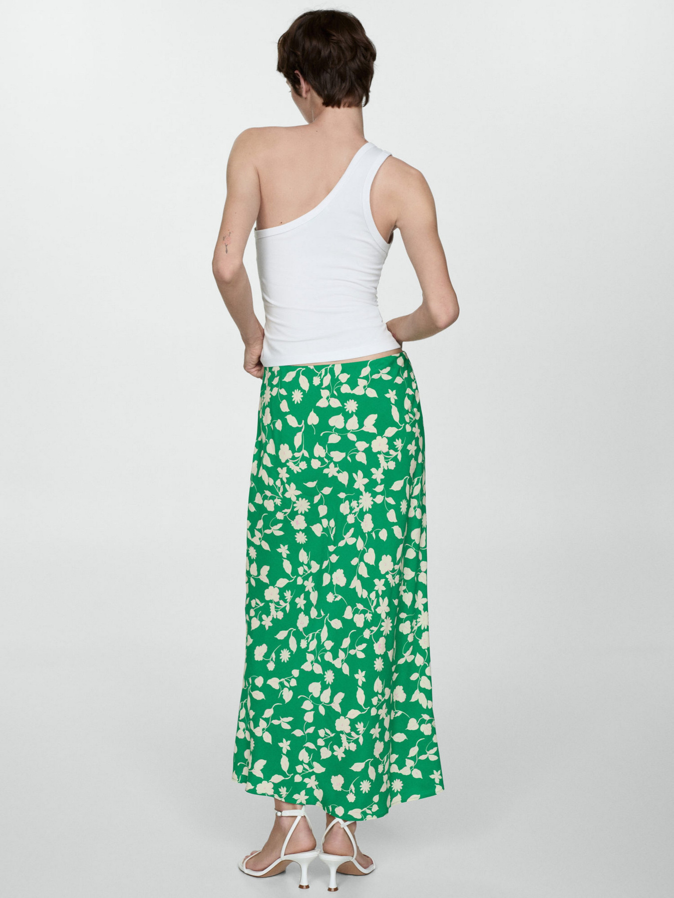 Юбка макси MANGO модель 77022919_40 Фото