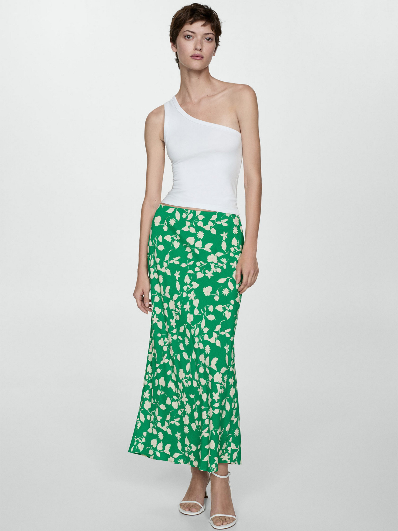 Юбка макси MANGO модель 77022919_40 Фото