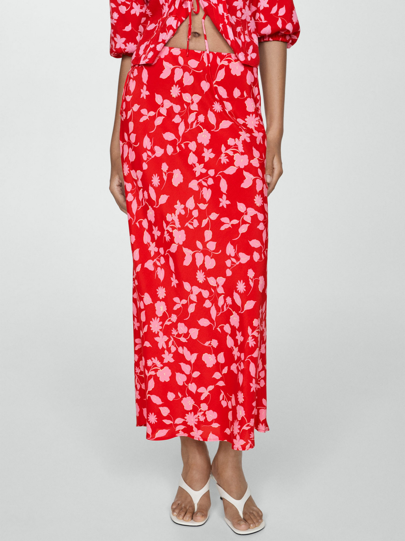 Юбка макси MANGO модель 77022919_70 Фото