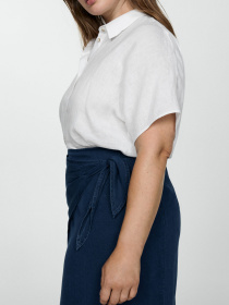 Спідниця міді MANGO модель 77050333_TO Фото