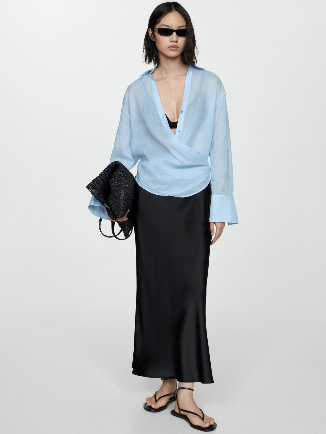 Спідниця максі MANGO модель 77052937_99 Фото