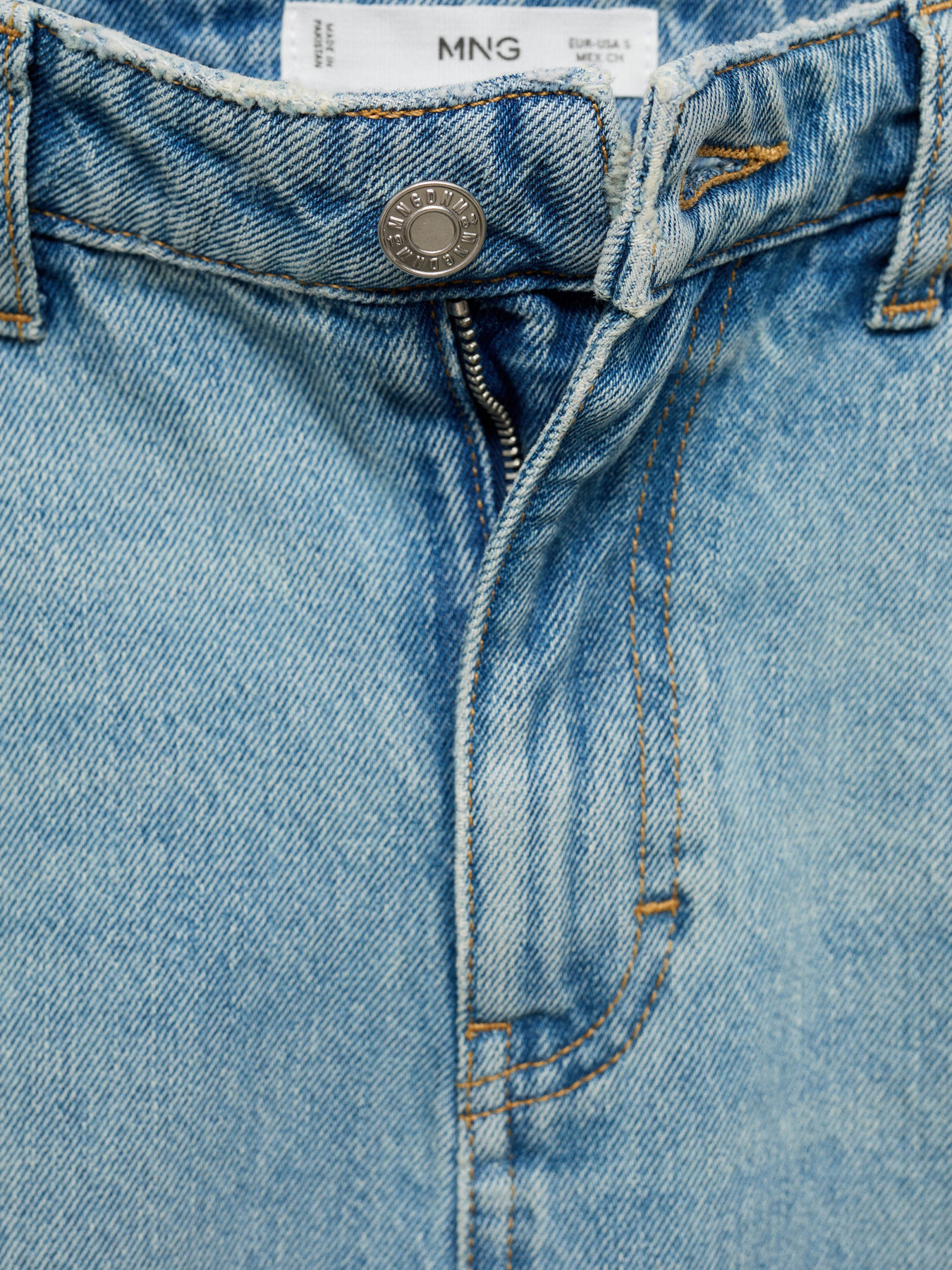 Джинсова спідниця MANGO модель 77080586_TM Фото