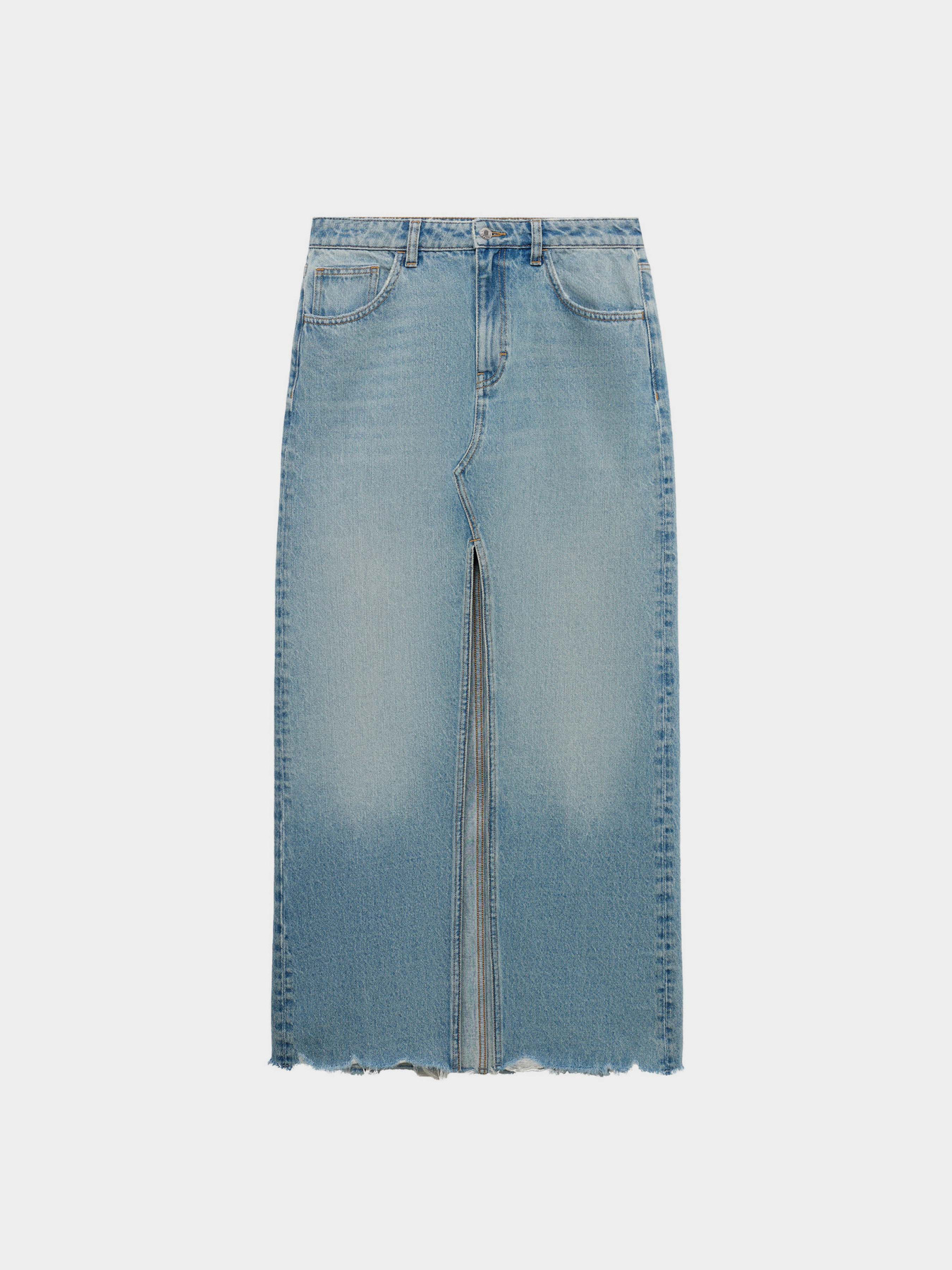 Джинсовая юбка MANGO модель 77080586_TM Фото