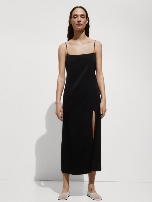 Сукня міді MANGO модель 77090358_99 Фото