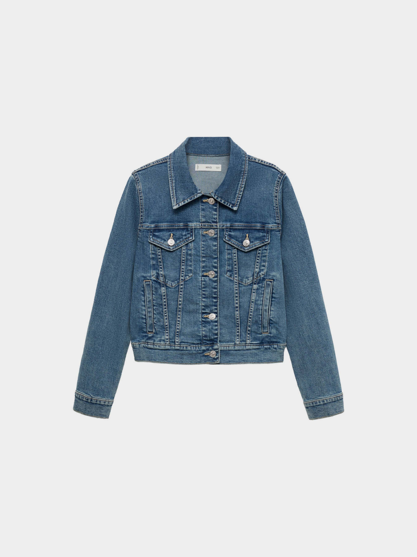 Джинсовая куртка MANGO модель 77050276_TM Джинсовая куртка MANGO модель 77050276_TM Фото