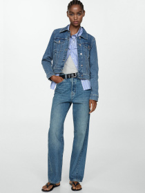 Джинсовая куртка MANGO модель 77050276_TM Джинсовая куртка MANGO модель 77050276_TM Фото