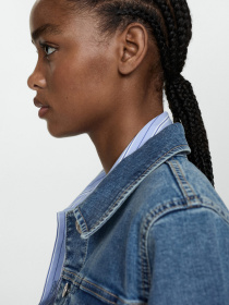 Джинсовая куртка MANGO модель 77050276_TM Джинсовая куртка MANGO модель 77050276_TM Фото