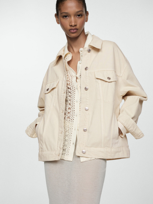 Джинсова куртка MANGO модель 77070587_2 Фото