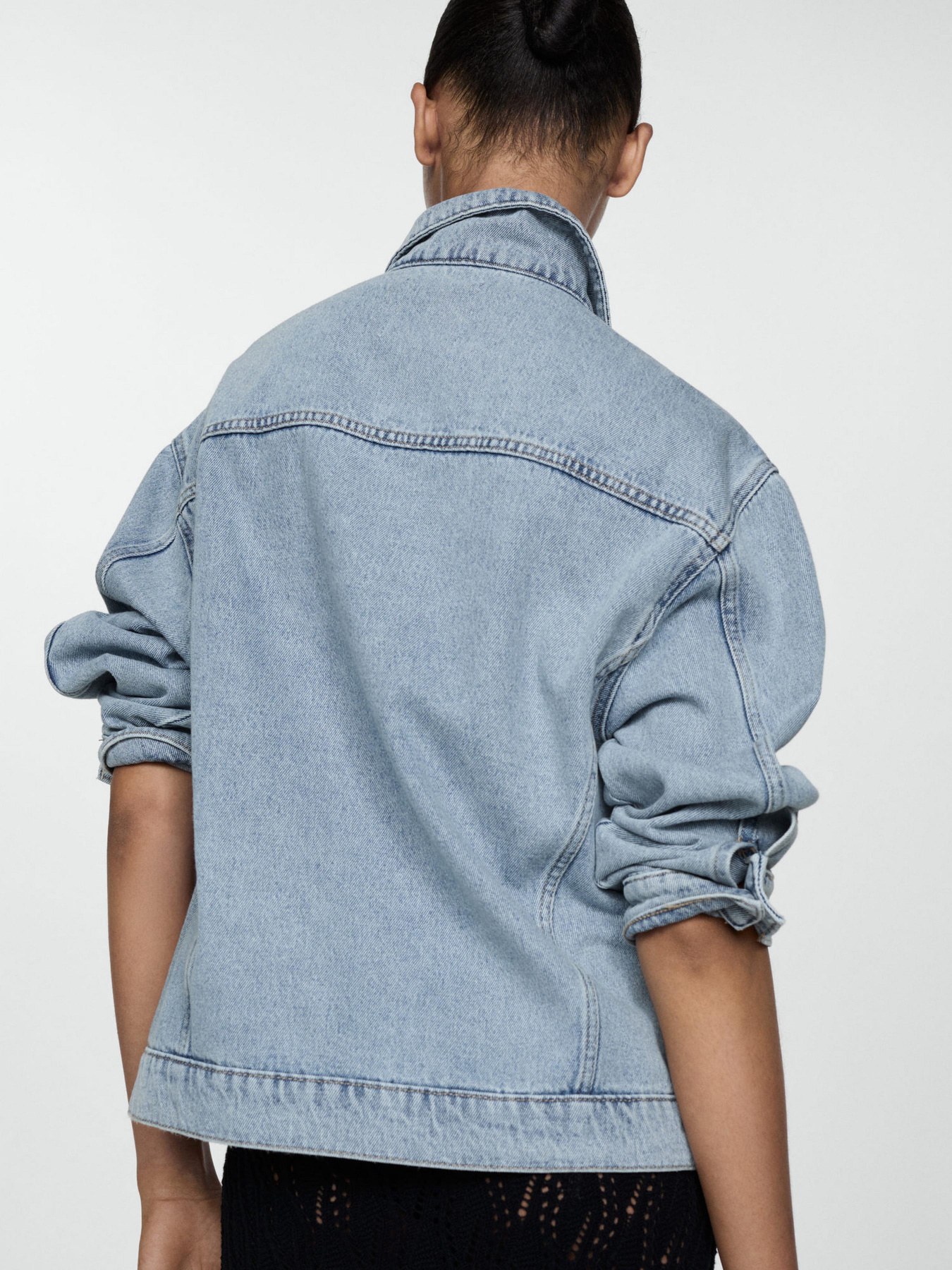 Джинсовая куртка MANGO модель 77090586_TC Фото