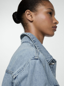 Джинсовая куртка MANGO модель 77090586_TC Фото