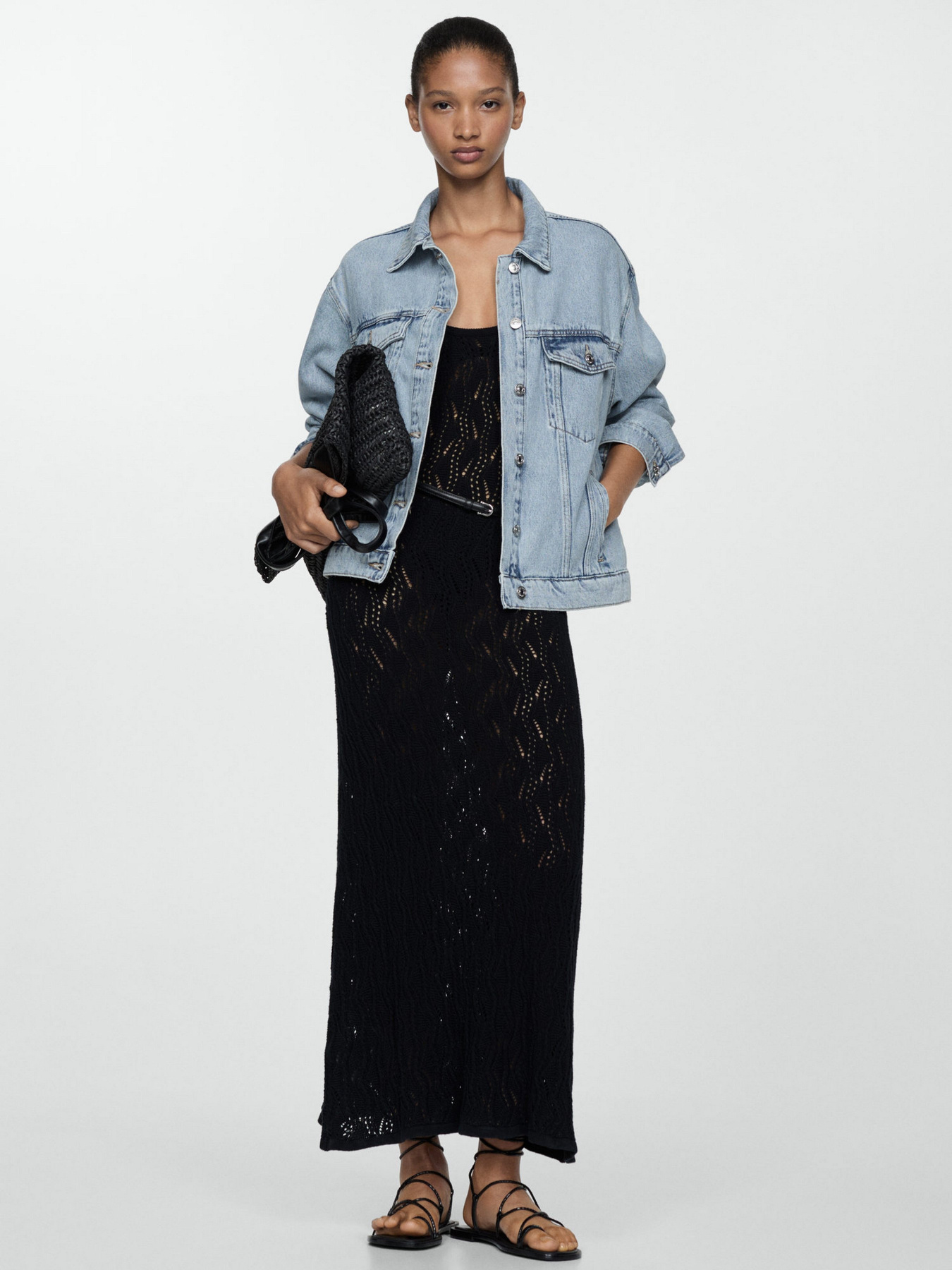 Джинсовая куртка MANGO модель 77090586_TC Джинсовая куртка MANGO модель 77090586_TC Фото