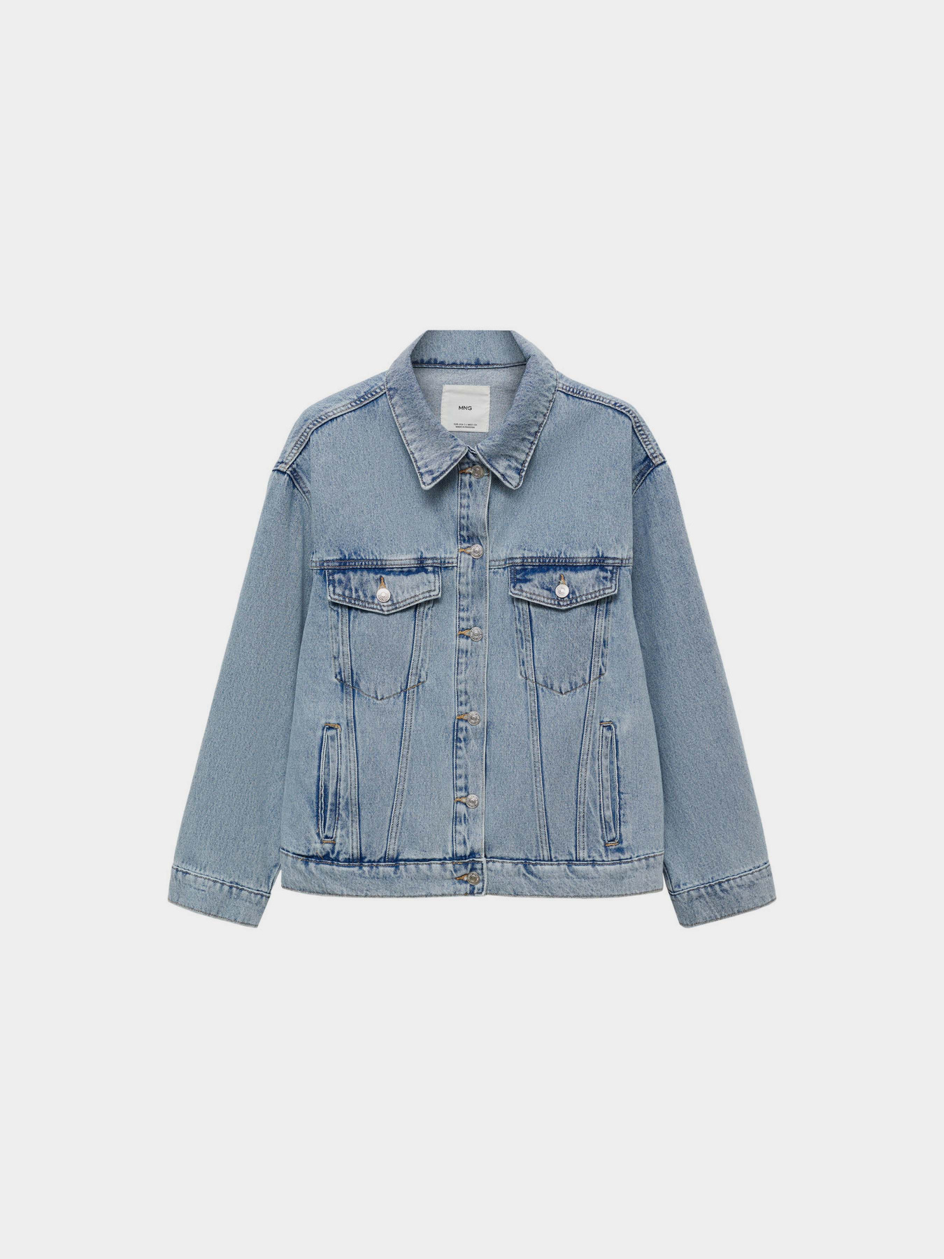 Джинсовая куртка MANGO модель 77090586_TC Джинсовая куртка MANGO модель 77090586_TC Фото