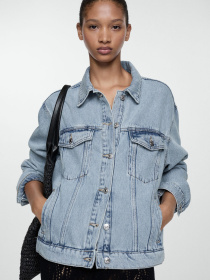 Джинсовая куртка MANGO модель 77090586_TC Джинсовая куртка MANGO модель 77090586_TC Фото