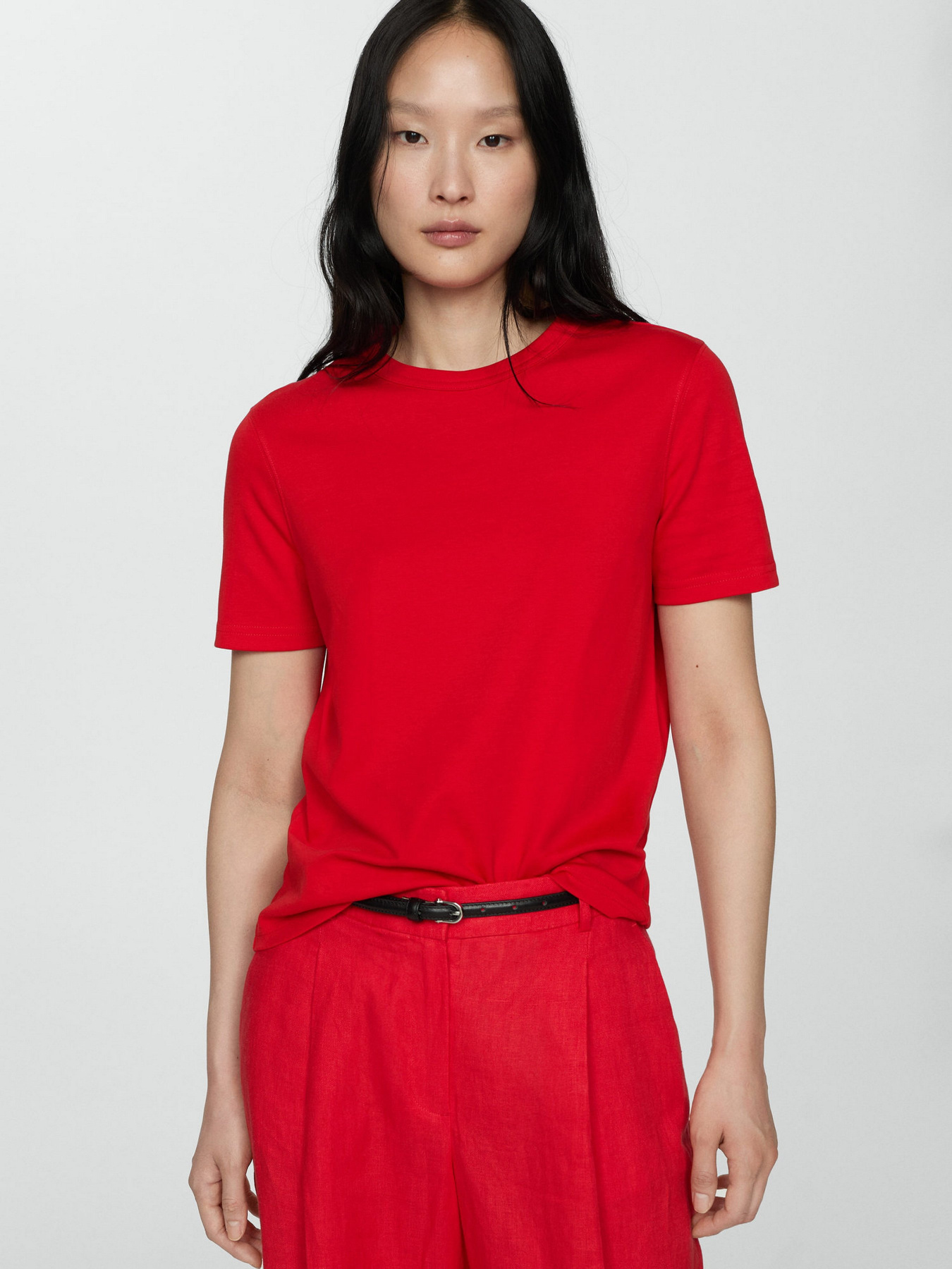 Футболка MANGO модель 77090571_70 Футболка MANGO модель 77090571_70 Фото