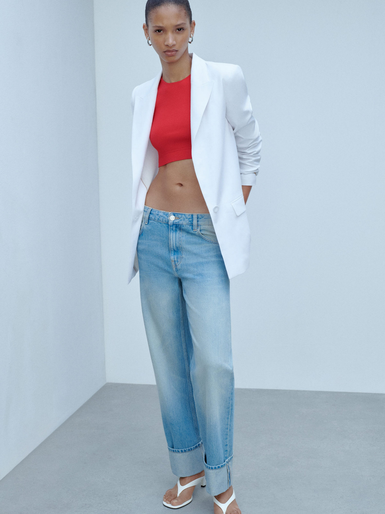 Топ MANGO модель 77042921_70 Фото