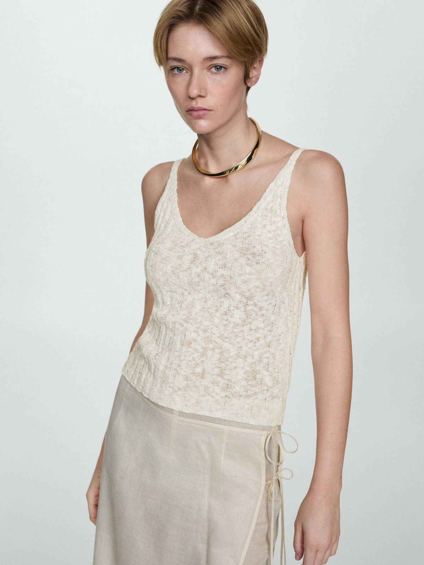 Майка MANGO модель 77050341_2 Фото