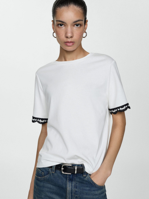 Футболка MANGO модель 77080624_2 Фото