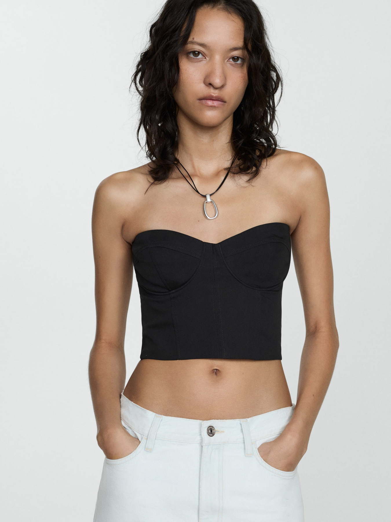 Топ MANGO модель 77080378_99 Фото