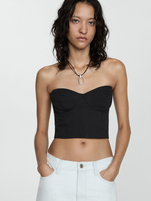 Топ MANGO модель 77080378_99 Фото