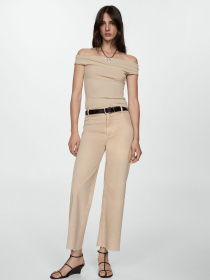 Широкие джинсы MANGO модель 77024015_7 Фото