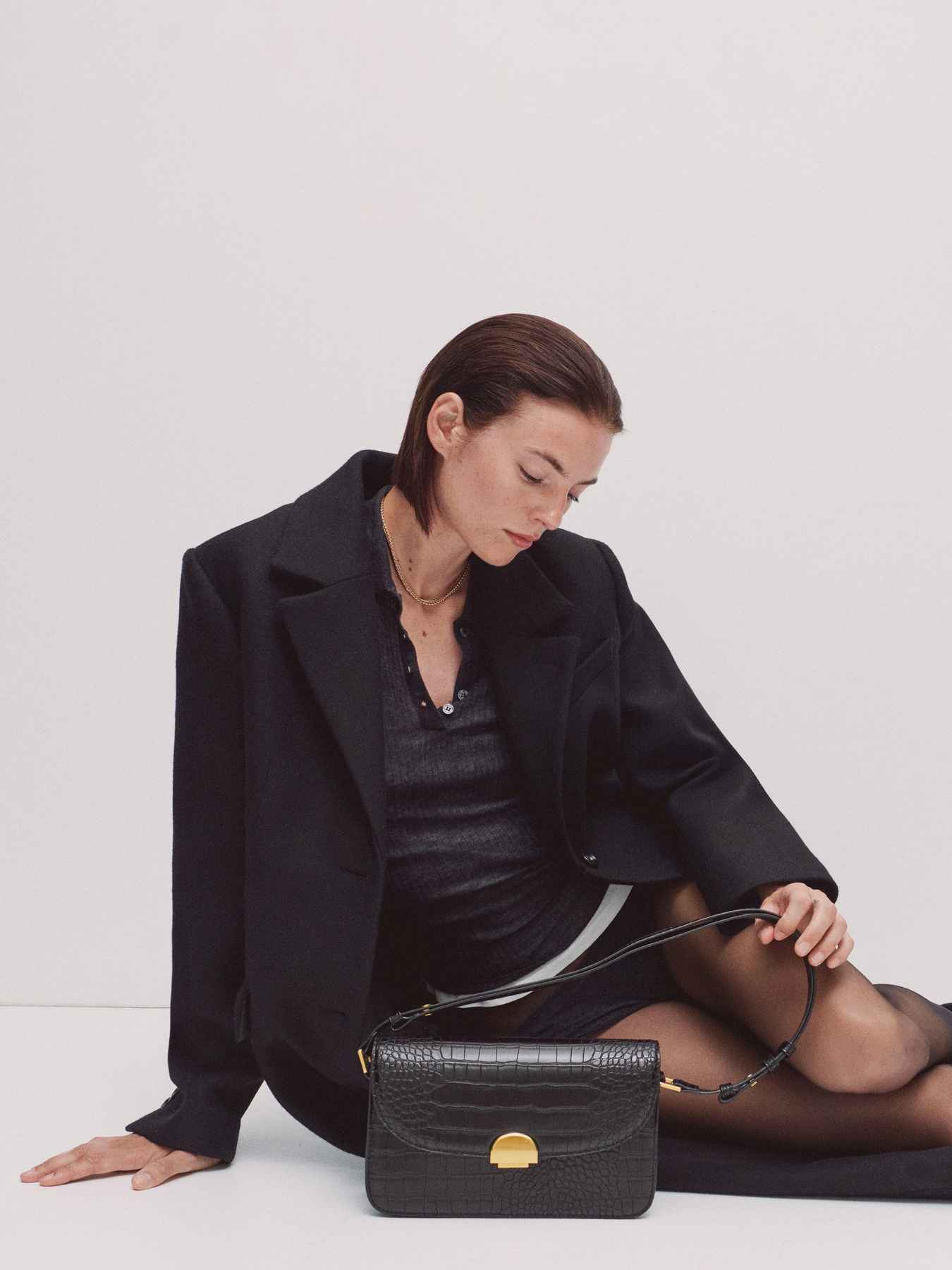 Кросс-боди MANGO Fabu модель 57025799_99 Фото