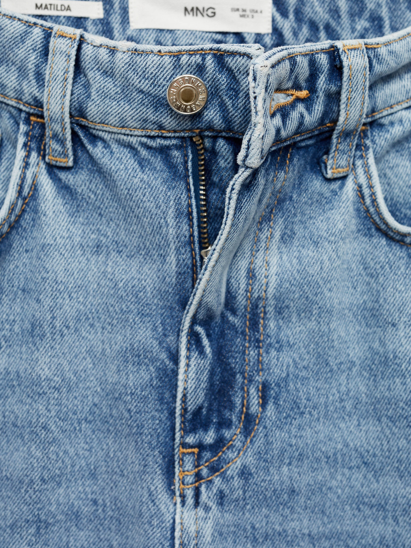 Прямі джинси MANGO модель 77043295_TM Фото