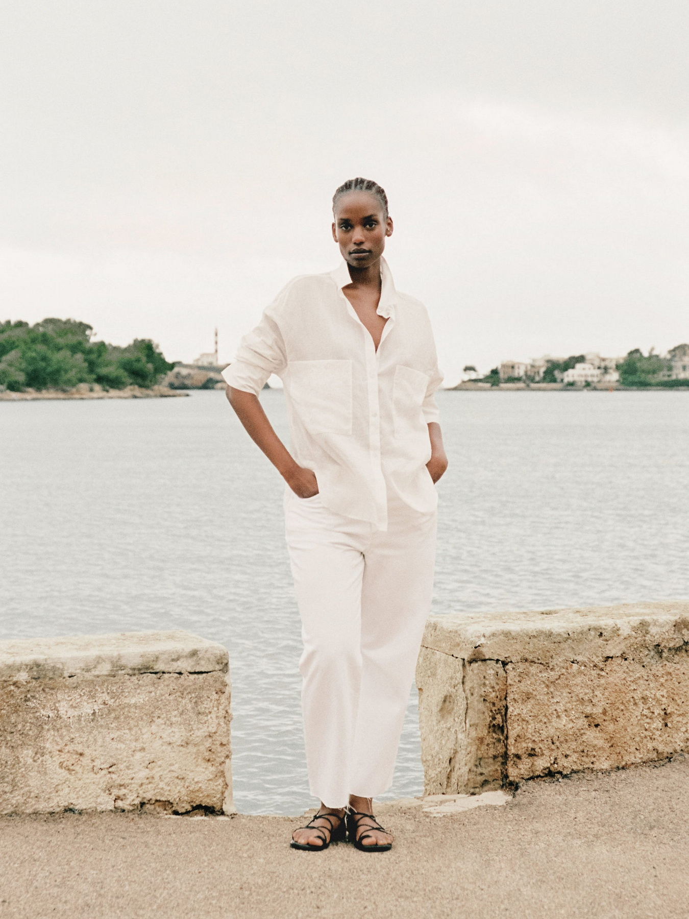 Прямые джинсы MANGO модель 77050588_1 Фото