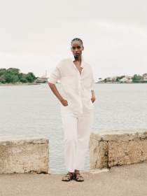 Прямые джинсы MANGO модель 77050588_1 Фото