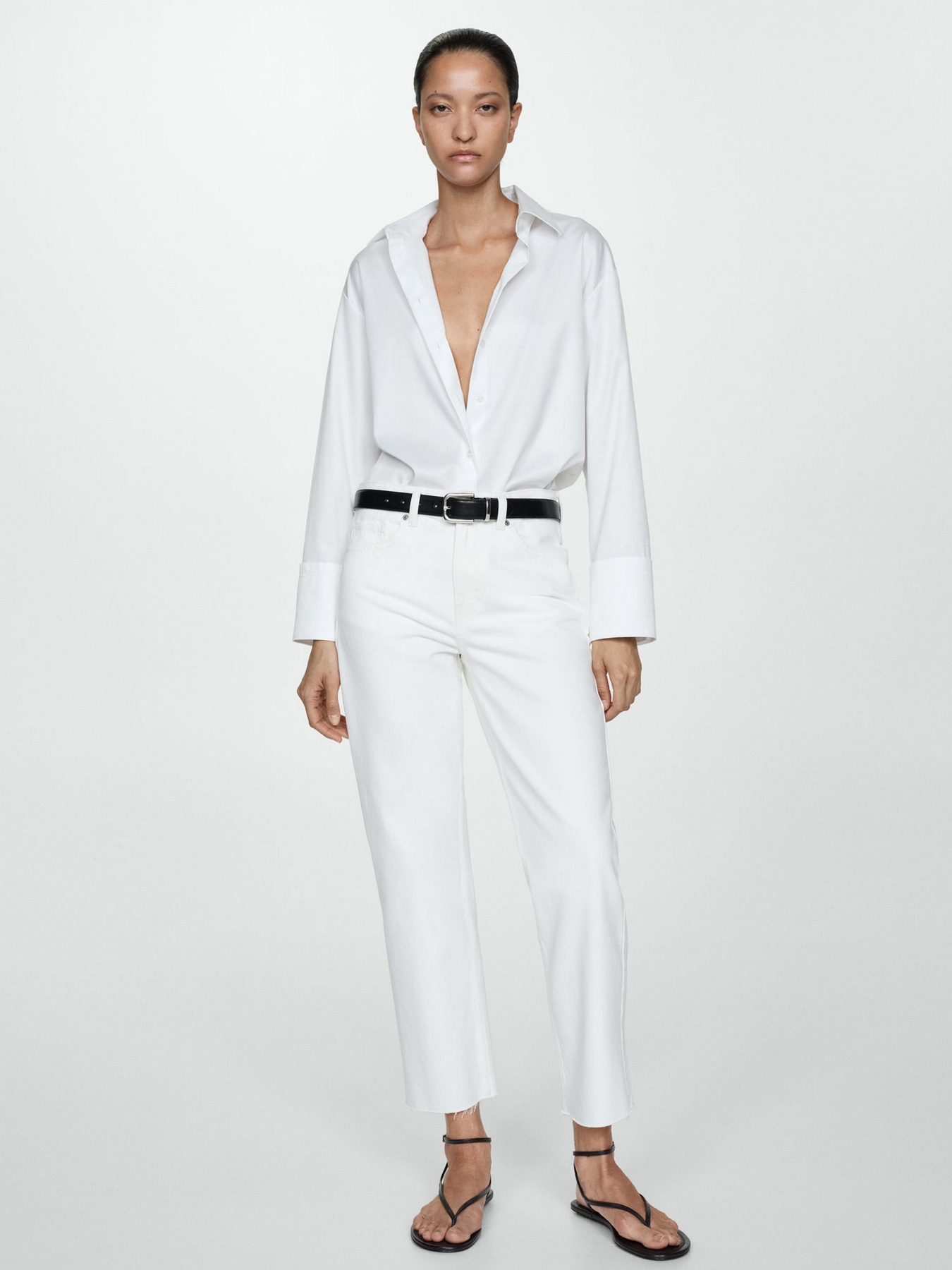 Прямые джинсы MANGO модель 77050588_1 Прямые джинсы MANGO модель 77050588_1 Фото