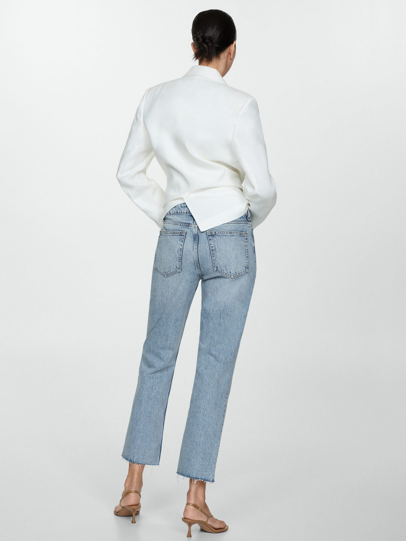 Прямые джинсы MANGO модель 77050589_TM Фото