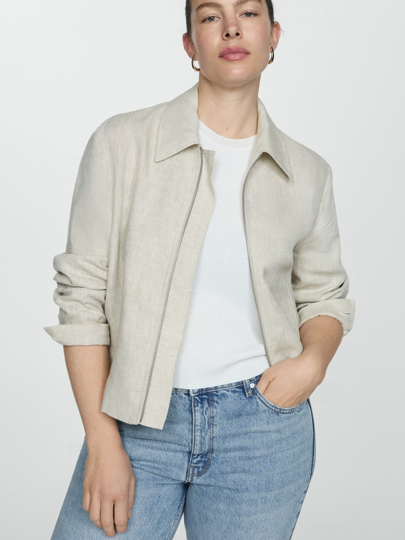 Прямые джинсы MANGO модель 77050589_TM Фото