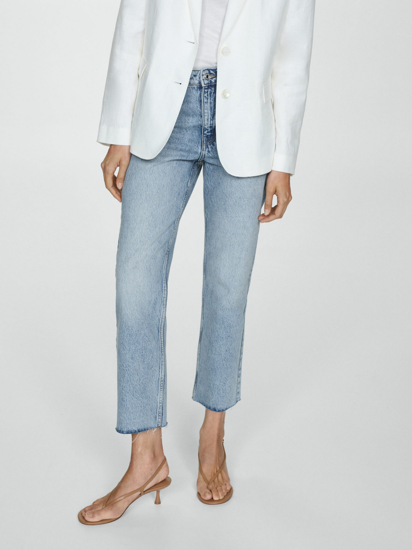 Прямые джинсы MANGO модель 77050589_TM Фото