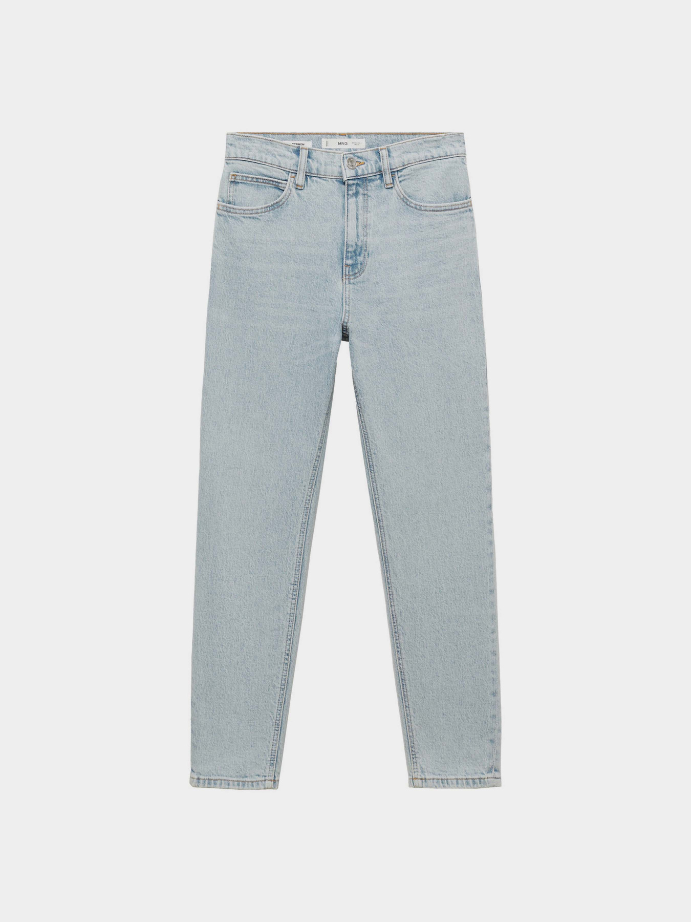 Прямые джинсы MANGO модель 77060366_BL Фото