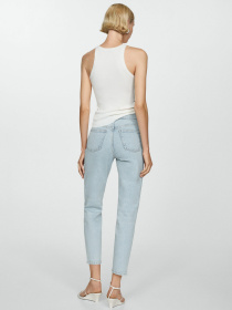 Прямые джинсы MANGO модель 77060366_BL Фото