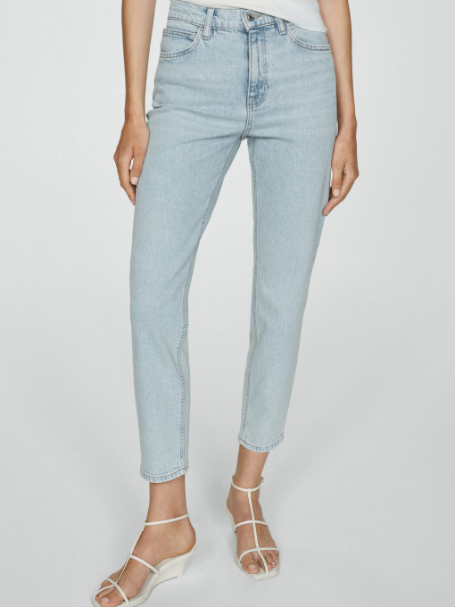 Прямые джинсы MANGO модель 77060366_BL Фото